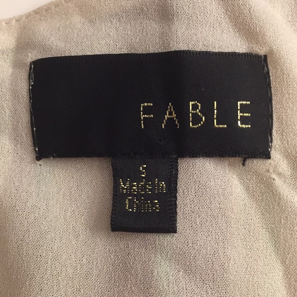 SOLD - Fable Maxi Dress Multicolored Sz S 100% - Picture 7 of 8